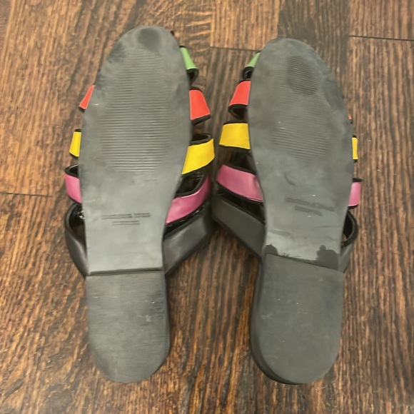 FARM Rio Vegan Leather Beaded Slides - Picture 3 of 4